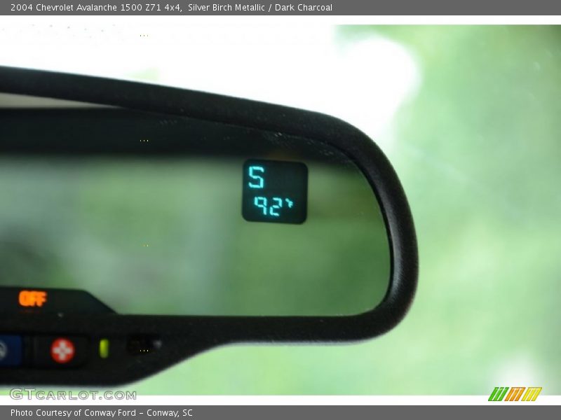Silver Birch Metallic / Dark Charcoal 2004 Chevrolet Avalanche 1500 Z71 4x4
