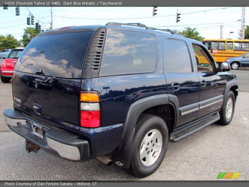 Dark Blue Metallic / Tan/Neutral 2006 Chevrolet Tahoe LS 4WD