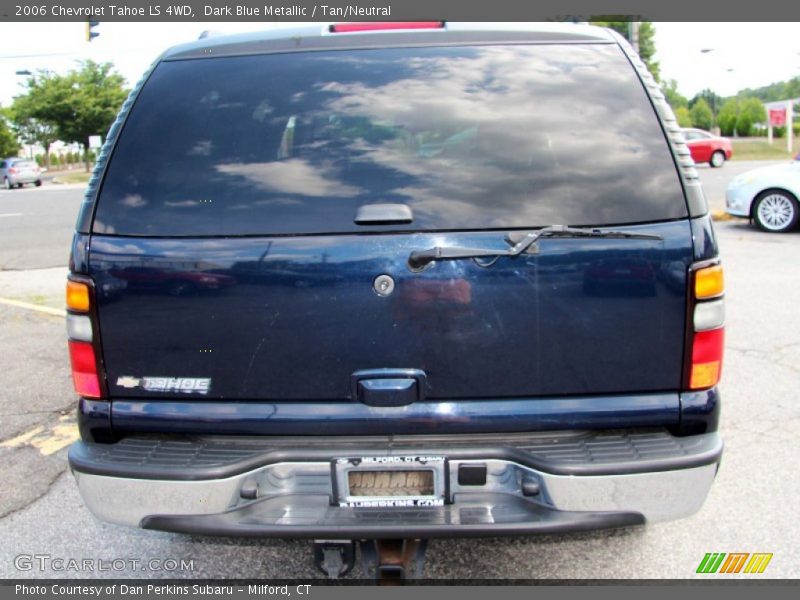 Dark Blue Metallic / Tan/Neutral 2006 Chevrolet Tahoe LS 4WD