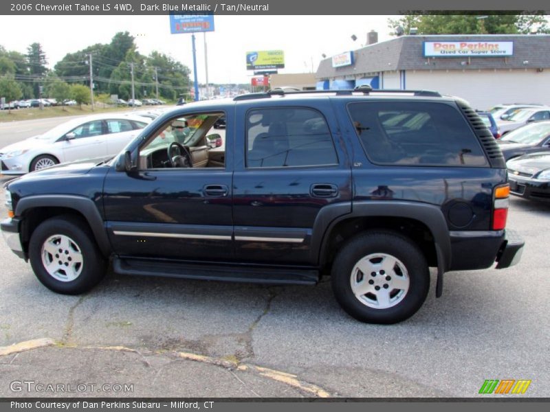 Dark Blue Metallic / Tan/Neutral 2006 Chevrolet Tahoe LS 4WD