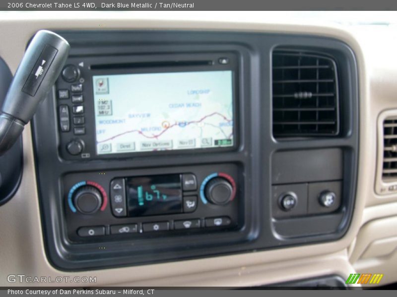 Dark Blue Metallic / Tan/Neutral 2006 Chevrolet Tahoe LS 4WD