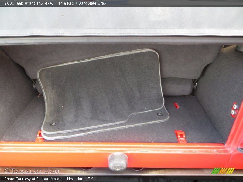 Flame Red / Dark Slate Gray 2006 Jeep Wrangler X 4x4