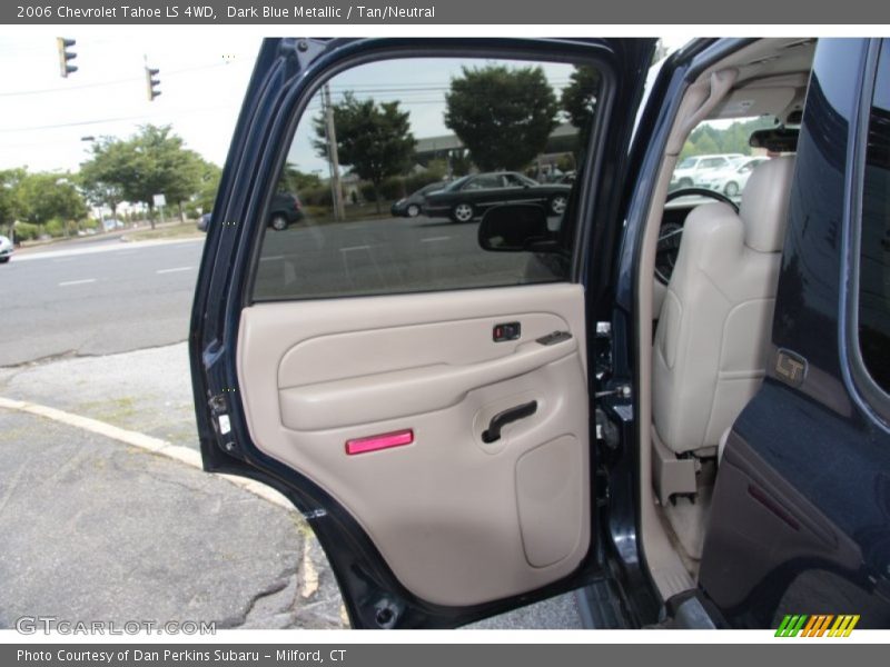 Dark Blue Metallic / Tan/Neutral 2006 Chevrolet Tahoe LS 4WD