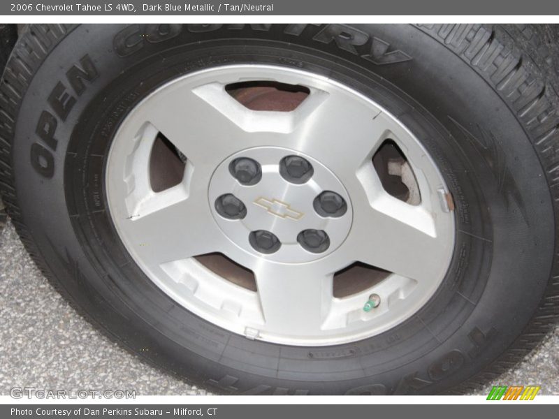 Dark Blue Metallic / Tan/Neutral 2006 Chevrolet Tahoe LS 4WD