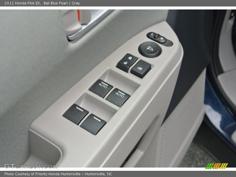 Bali Blue Pearl / Gray 2011 Honda Pilot EX