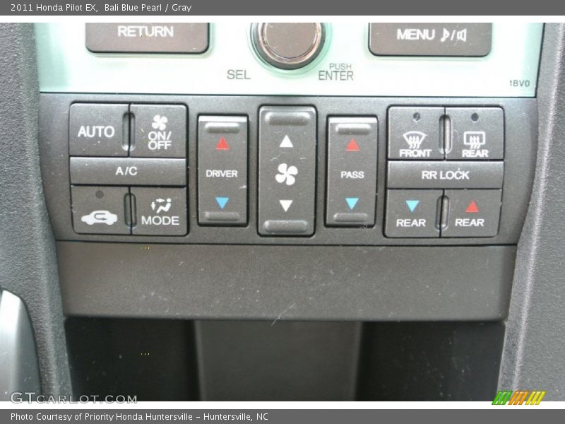 Bali Blue Pearl / Gray 2011 Honda Pilot EX