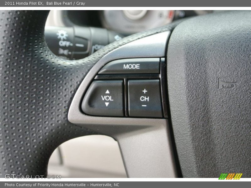 Bali Blue Pearl / Gray 2011 Honda Pilot EX