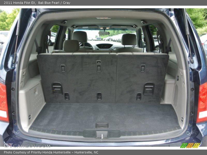 Bali Blue Pearl / Gray 2011 Honda Pilot EX