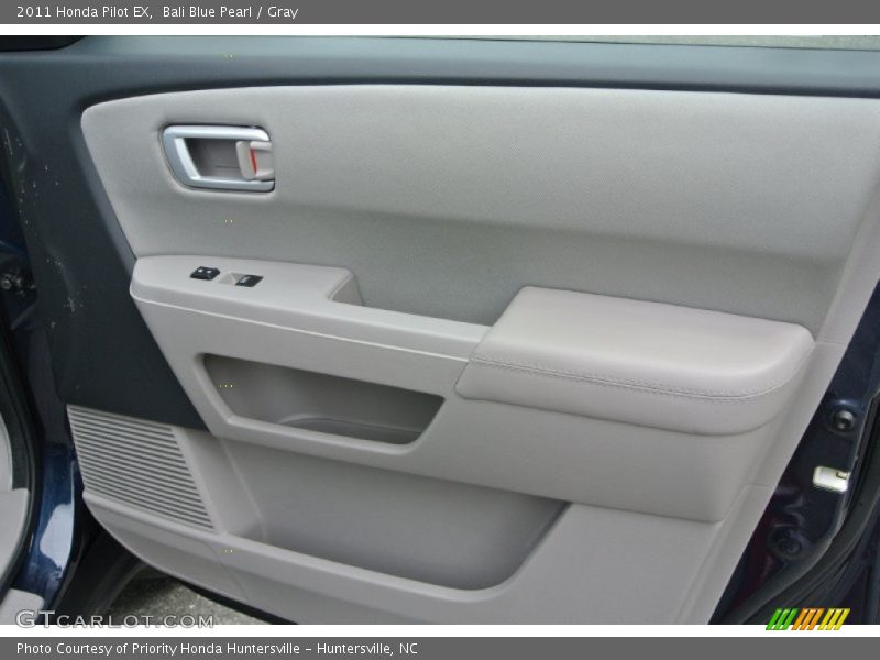 Bali Blue Pearl / Gray 2011 Honda Pilot EX