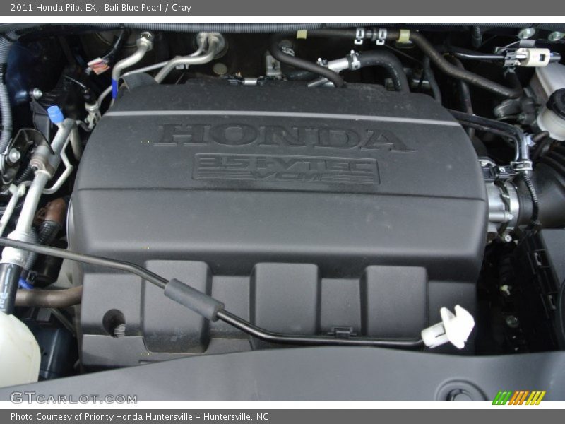 Bali Blue Pearl / Gray 2011 Honda Pilot EX