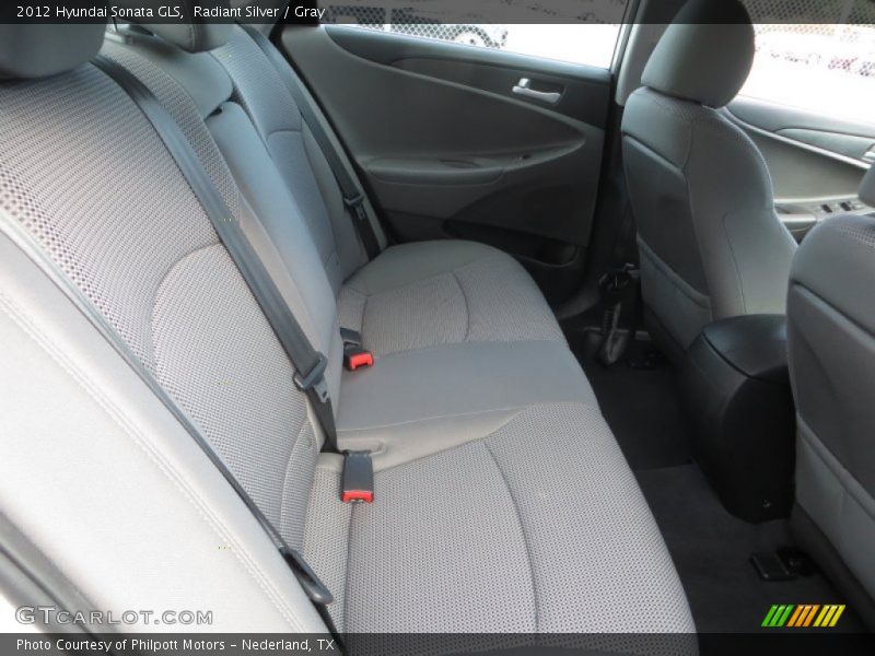 Radiant Silver / Gray 2012 Hyundai Sonata GLS