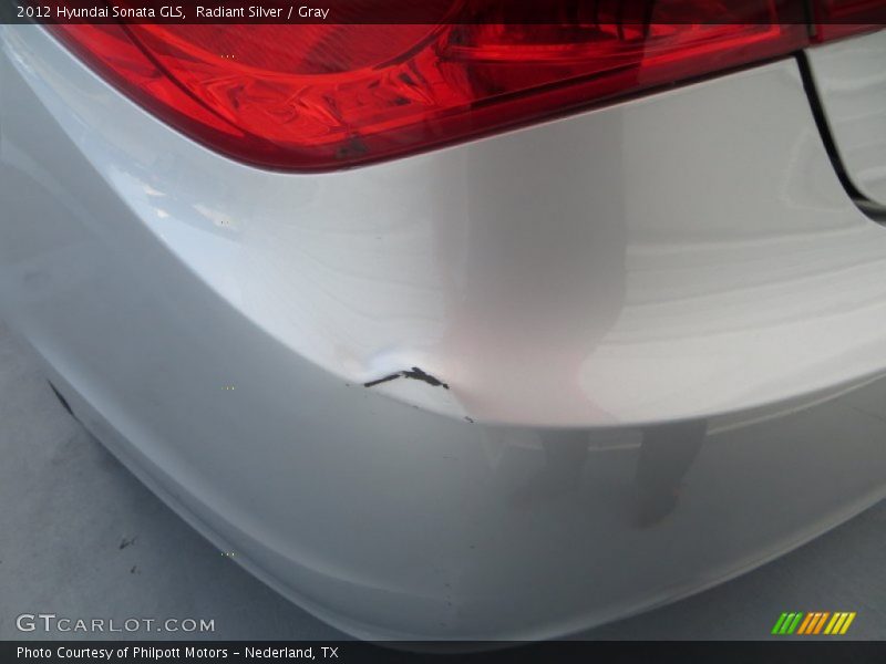 Radiant Silver / Gray 2012 Hyundai Sonata GLS