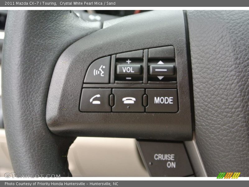 Controls of 2011 CX-7 i Touring
