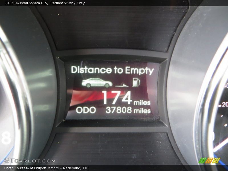 Radiant Silver / Gray 2012 Hyundai Sonata GLS