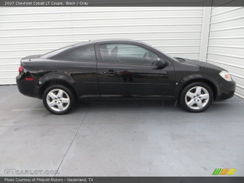 Black / Gray 2007 Chevrolet Cobalt LT Coupe