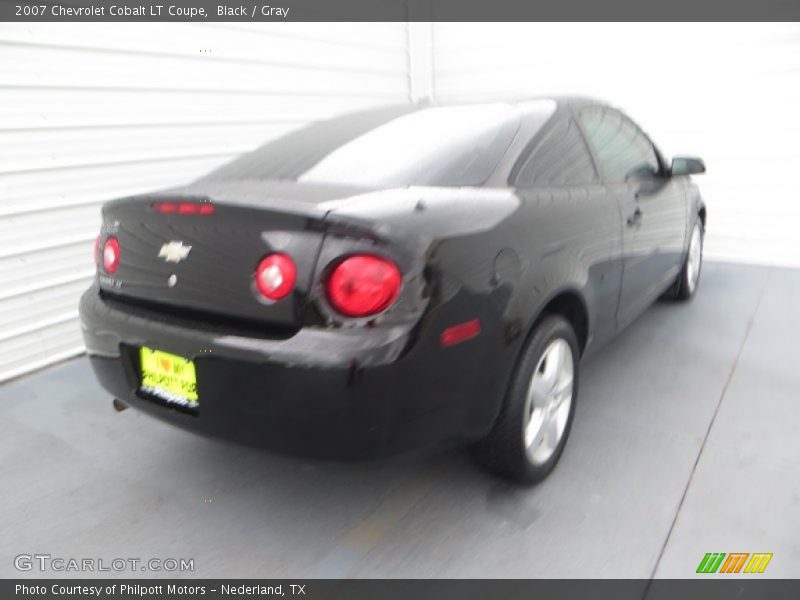 Black / Gray 2007 Chevrolet Cobalt LT Coupe