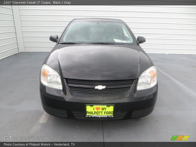 Black / Gray 2007 Chevrolet Cobalt LT Coupe