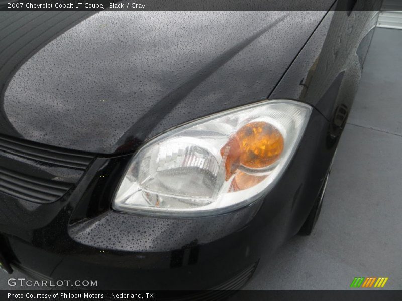 Black / Gray 2007 Chevrolet Cobalt LT Coupe