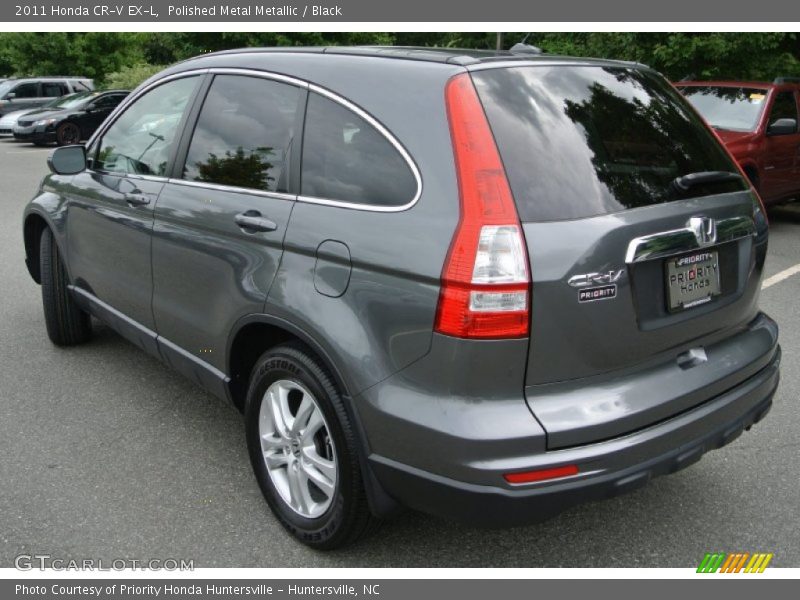 Polished Metal Metallic / Black 2011 Honda CR-V EX-L