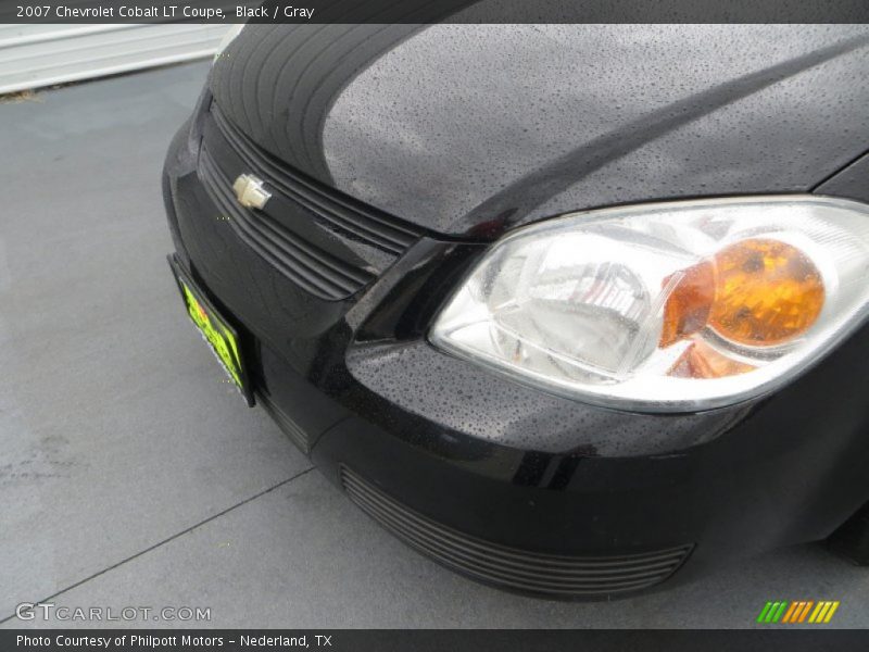 Black / Gray 2007 Chevrolet Cobalt LT Coupe