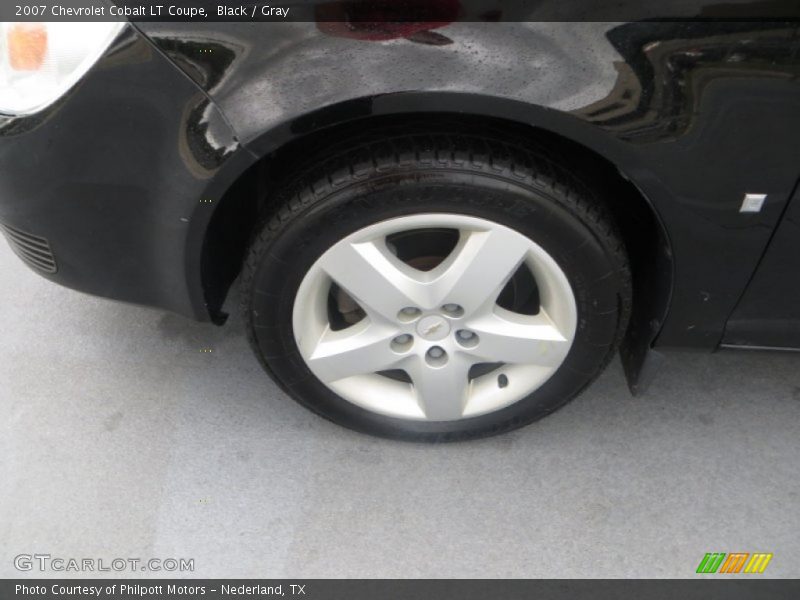 Black / Gray 2007 Chevrolet Cobalt LT Coupe