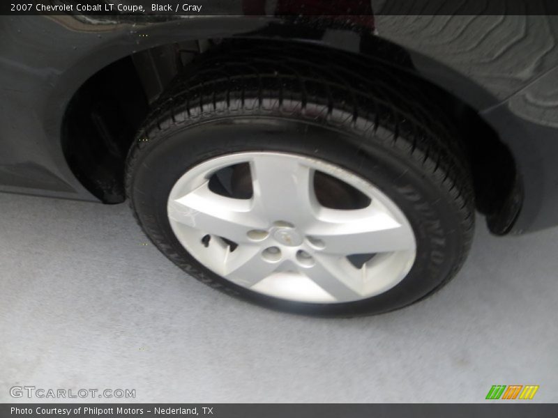 Black / Gray 2007 Chevrolet Cobalt LT Coupe