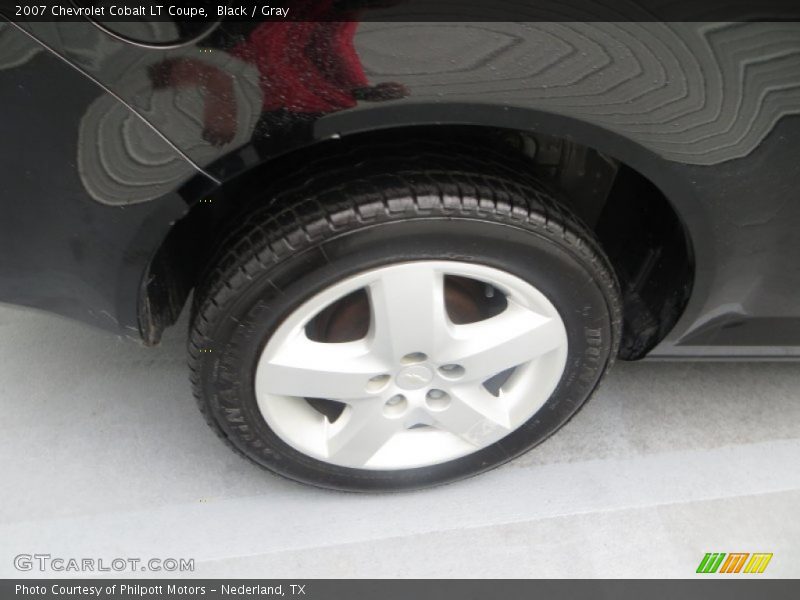 Black / Gray 2007 Chevrolet Cobalt LT Coupe