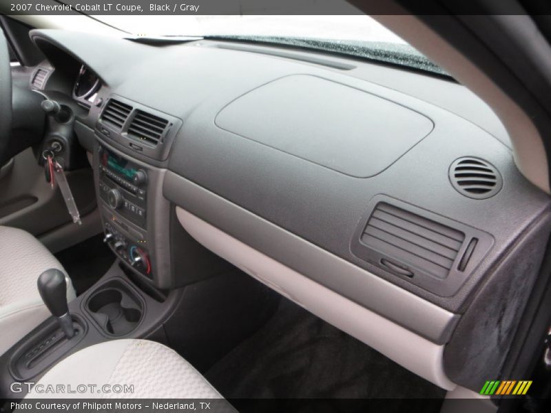 Black / Gray 2007 Chevrolet Cobalt LT Coupe