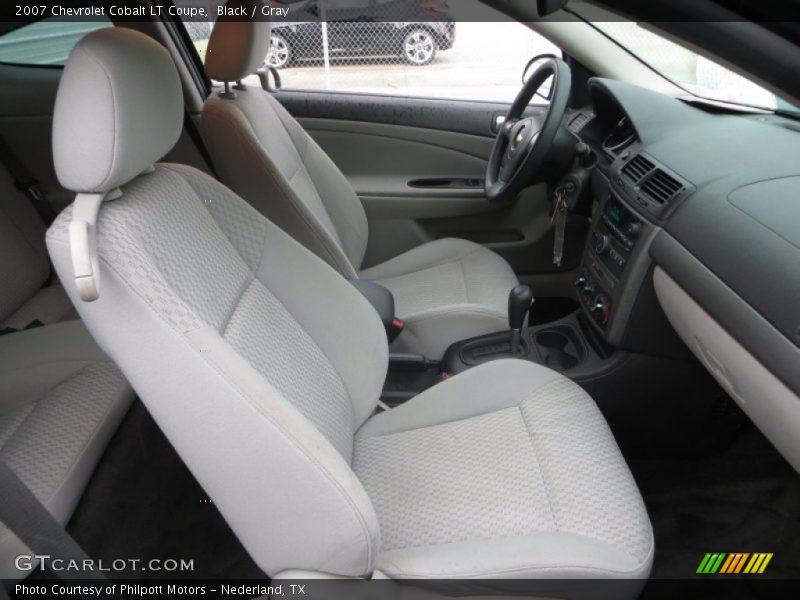 Black / Gray 2007 Chevrolet Cobalt LT Coupe