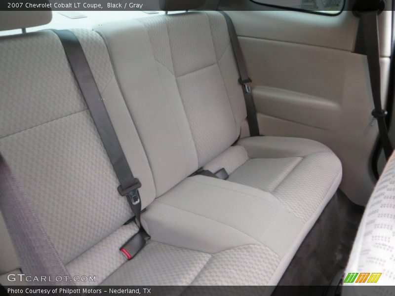Black / Gray 2007 Chevrolet Cobalt LT Coupe
