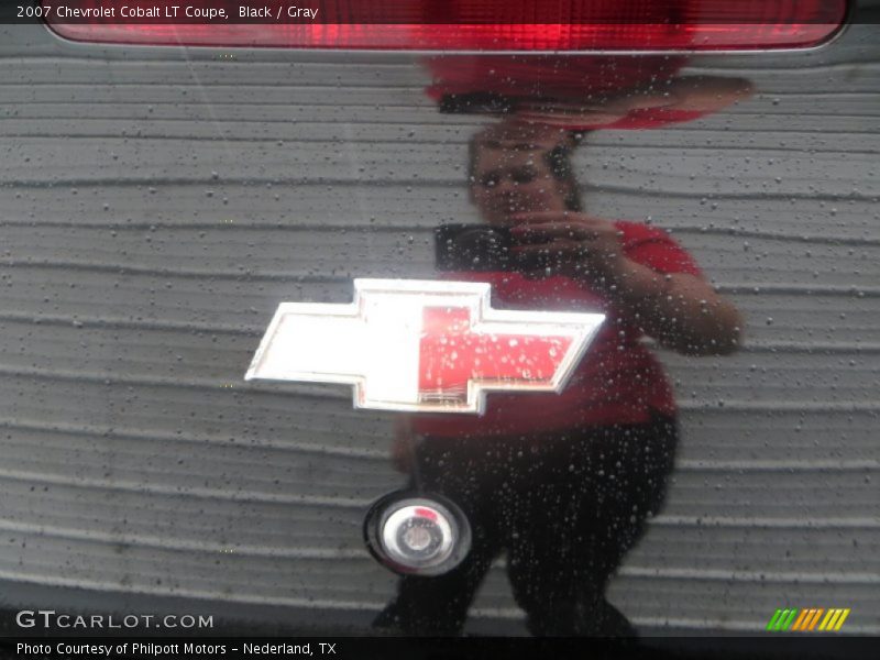 Black / Gray 2007 Chevrolet Cobalt LT Coupe
