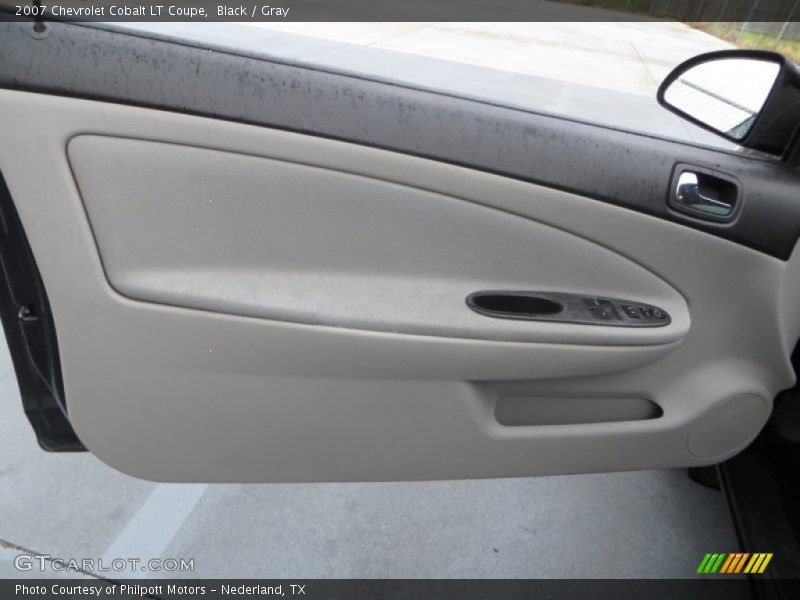 Black / Gray 2007 Chevrolet Cobalt LT Coupe