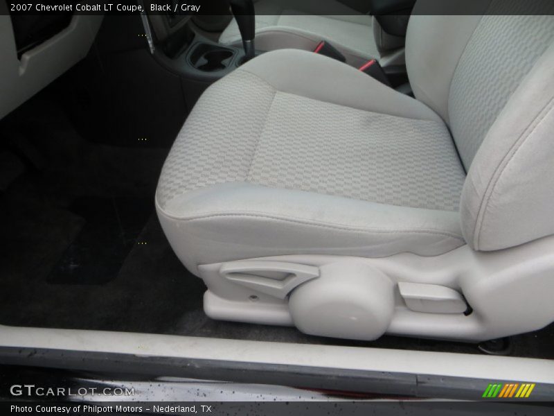 Black / Gray 2007 Chevrolet Cobalt LT Coupe