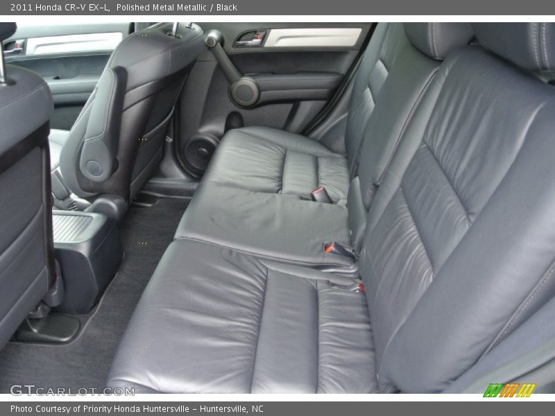 Polished Metal Metallic / Black 2011 Honda CR-V EX-L