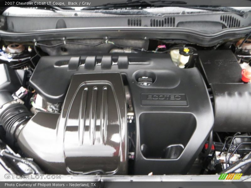Black / Gray 2007 Chevrolet Cobalt LT Coupe