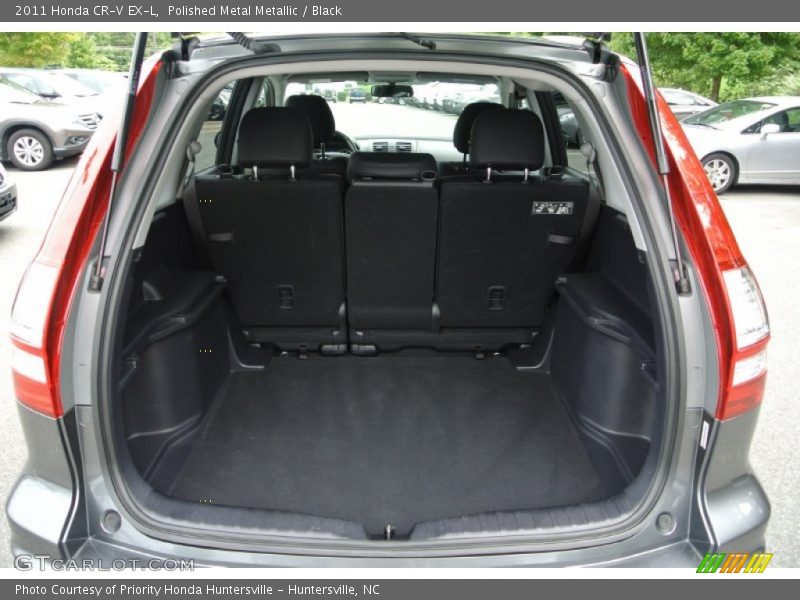Polished Metal Metallic / Black 2011 Honda CR-V EX-L