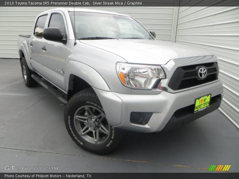 Silver Streak Mica / Graphite 2013 Toyota Tacoma SR5 Prerunner Double Cab