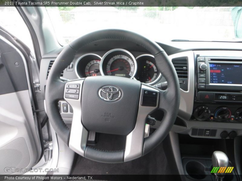 Silver Streak Mica / Graphite 2013 Toyota Tacoma SR5 Prerunner Double Cab