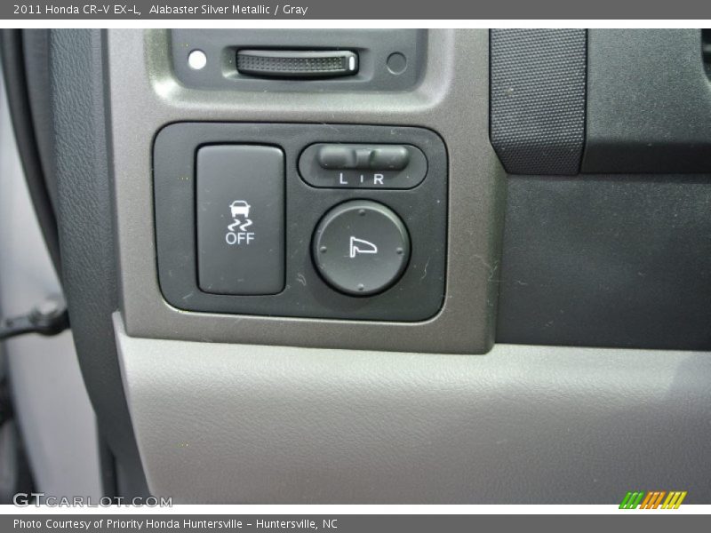 Alabaster Silver Metallic / Gray 2011 Honda CR-V EX-L
