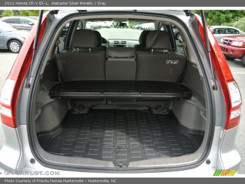 Alabaster Silver Metallic / Gray 2011 Honda CR-V EX-L