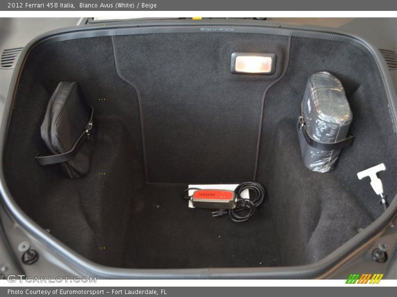  2012 458 Italia Trunk