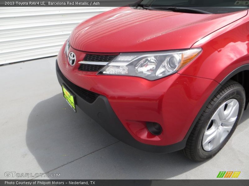 Barcelona Red Metallic / Ash 2013 Toyota RAV4 LE
