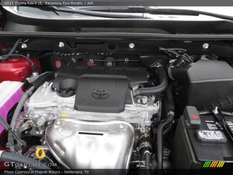 Barcelona Red Metallic / Ash 2013 Toyota RAV4 LE