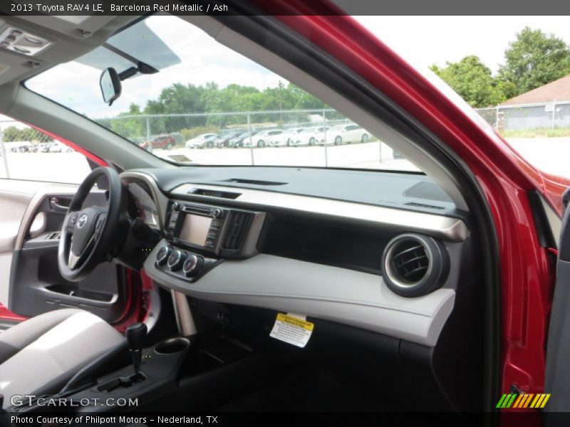 Barcelona Red Metallic / Ash 2013 Toyota RAV4 LE