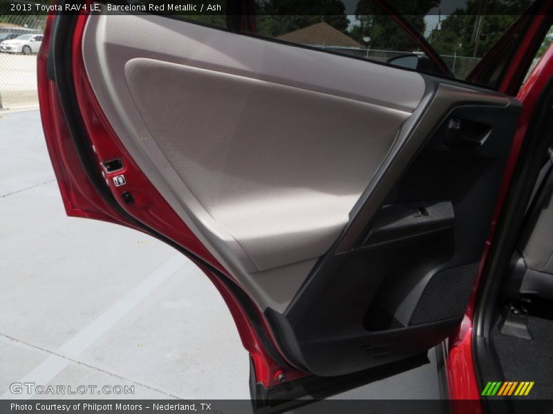 Barcelona Red Metallic / Ash 2013 Toyota RAV4 LE
