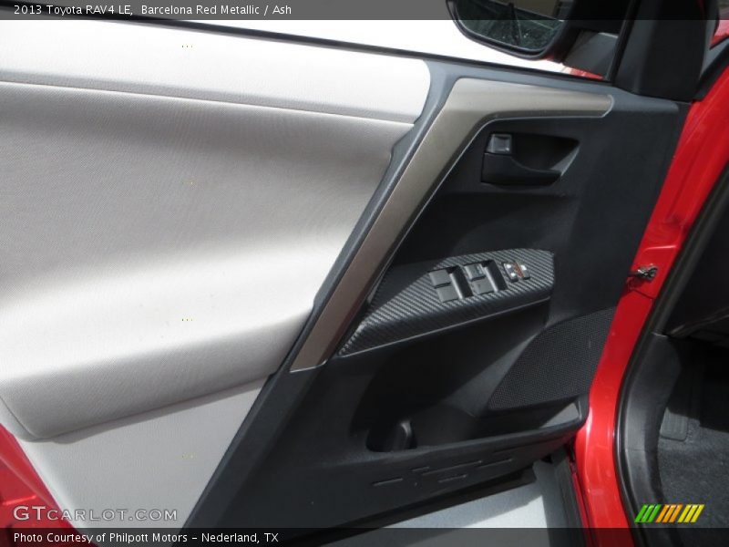 Barcelona Red Metallic / Ash 2013 Toyota RAV4 LE