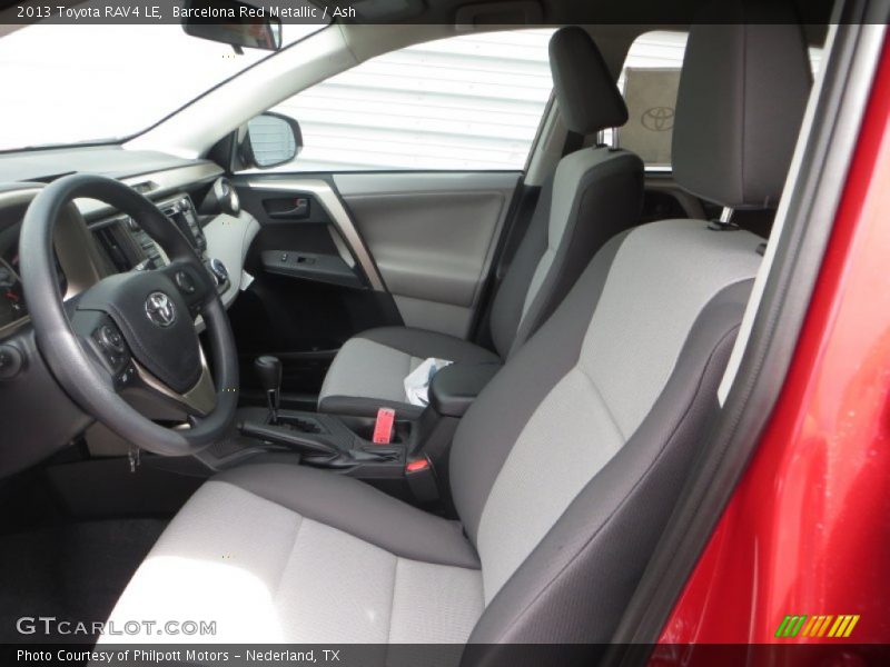 Barcelona Red Metallic / Ash 2013 Toyota RAV4 LE