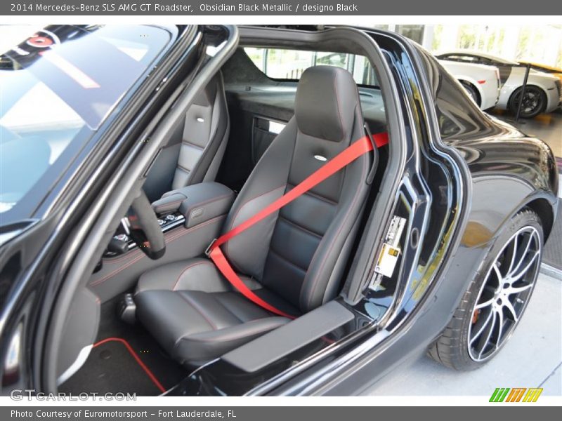 Front Seat of 2014 SLS AMG GT Roadster