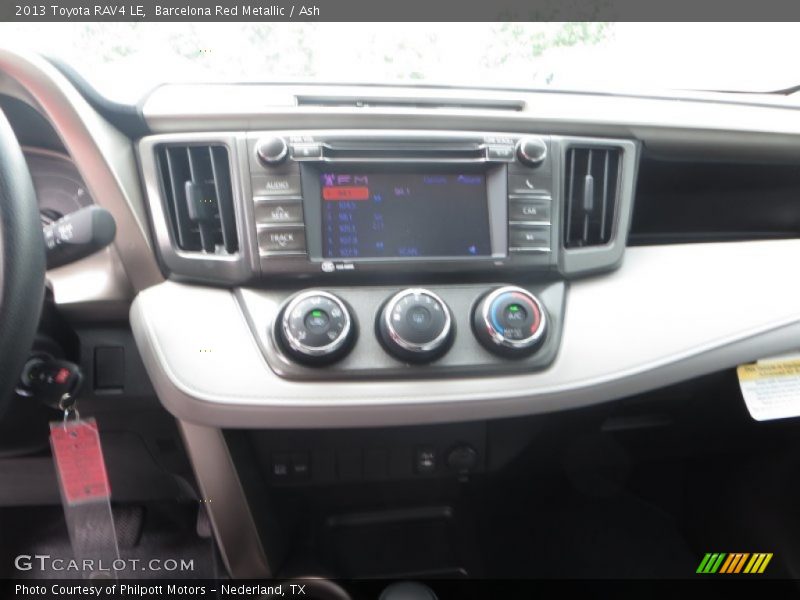 Barcelona Red Metallic / Ash 2013 Toyota RAV4 LE