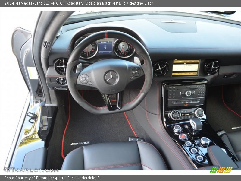  2014 SLS AMG GT Roadster designo Black Interior